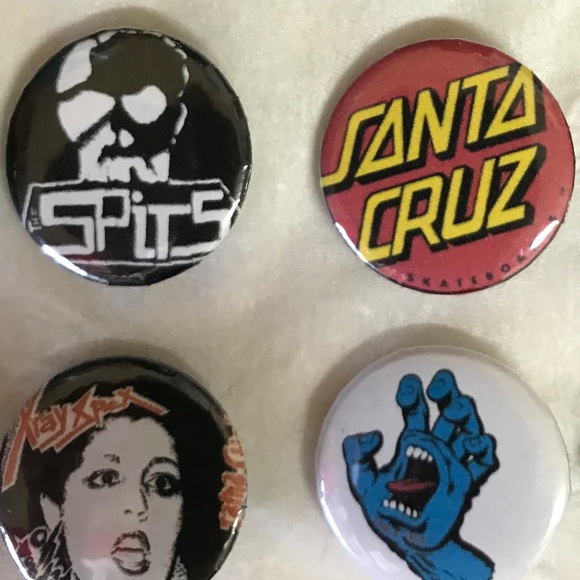 Vintage Punk Rock Pins - Picture 11 of 15